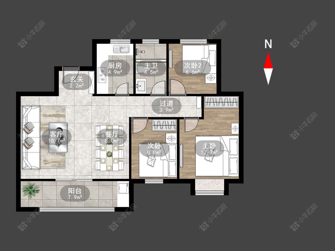 常州荷樾府在售二手房源_小牛看房