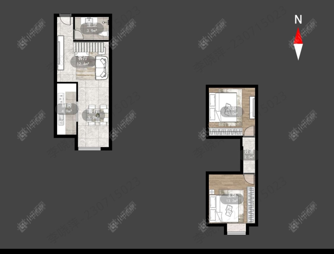 常州方正大厦在租房源户型图_小牛看房