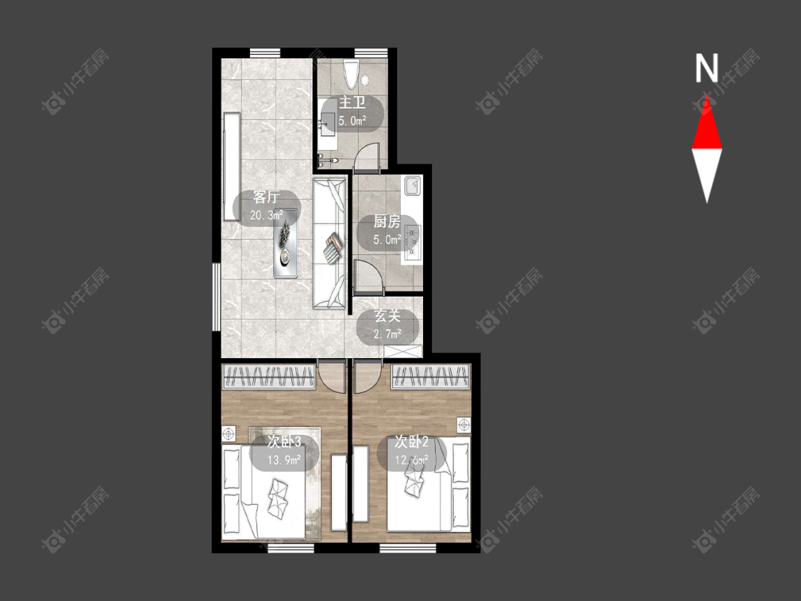 汇丰一村房源户型图 常州汇丰一村在售二手房源户型图_小牛看房