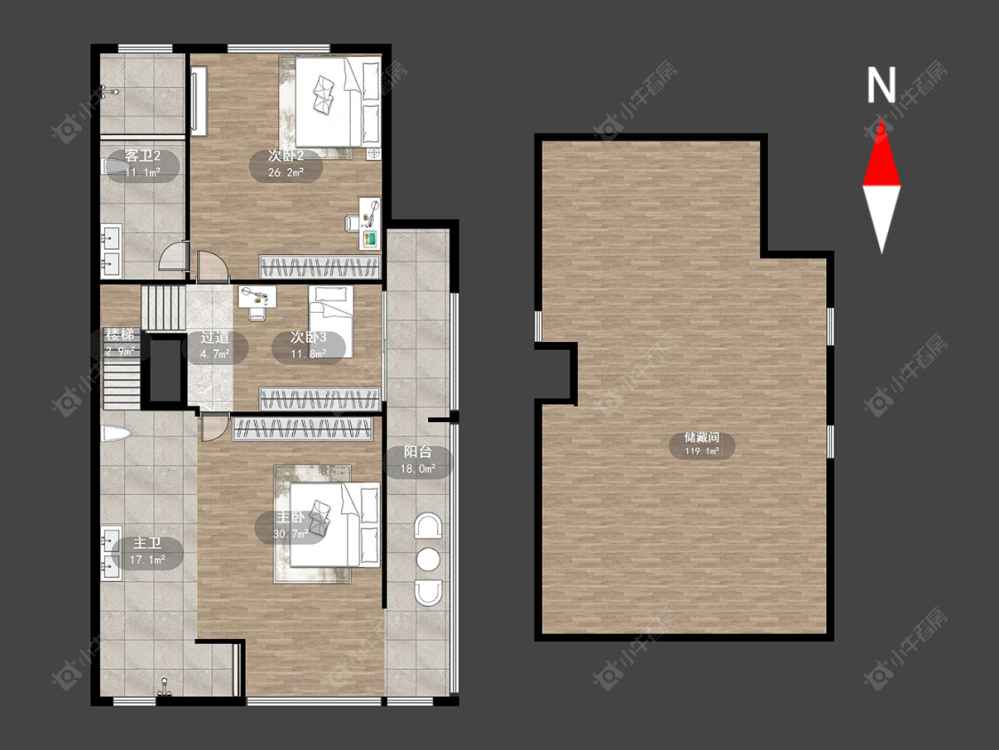 常州水韵江南在售二手房源户型图_小牛看房