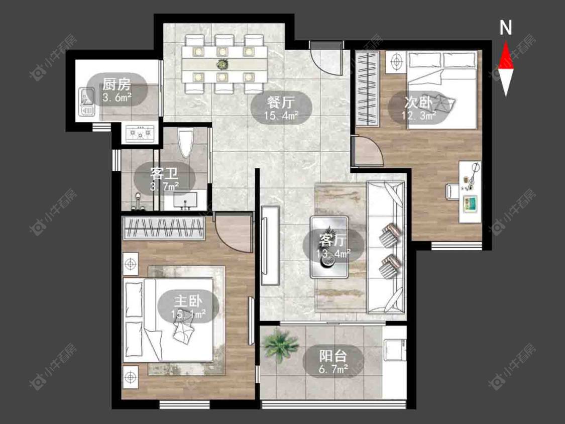 常州公园壹号四期在售二手房_小牛看房