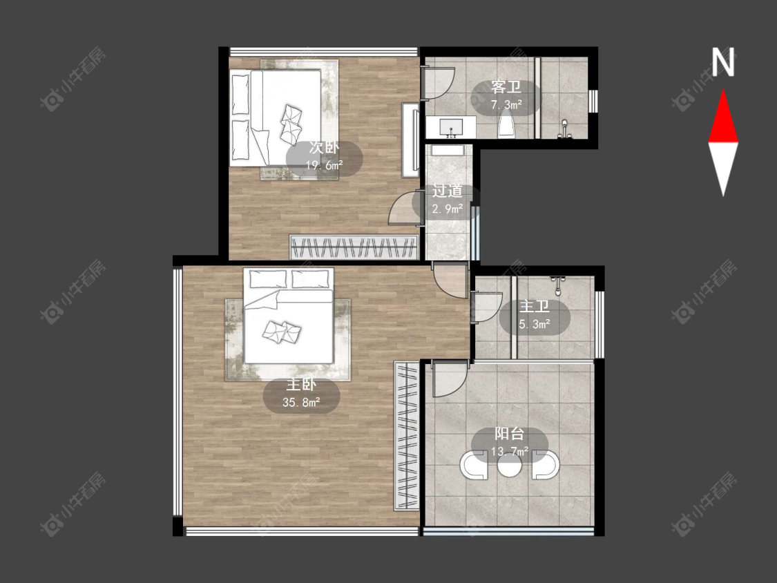 常州美池度假村在售二手房源户型图_小牛看房