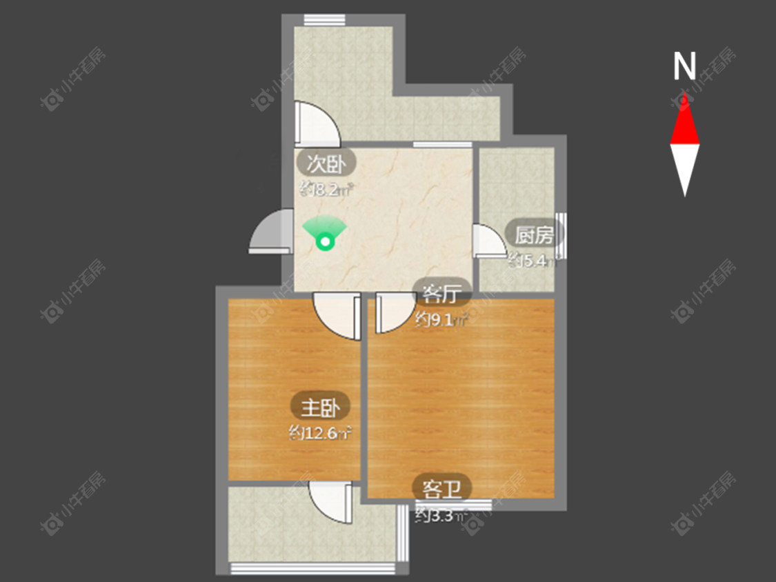 常州兰翔新村在售二手房源户型图_小牛看房