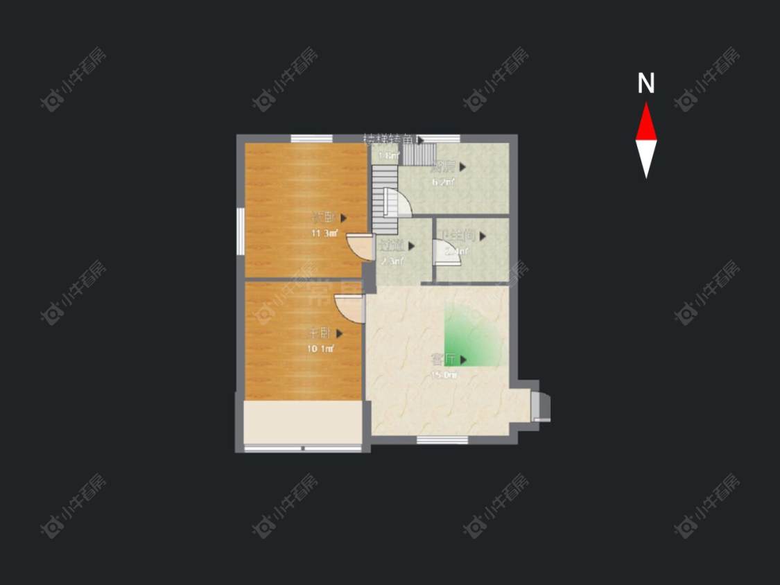 常州红梅新村在售二手房源户型图_小牛看房