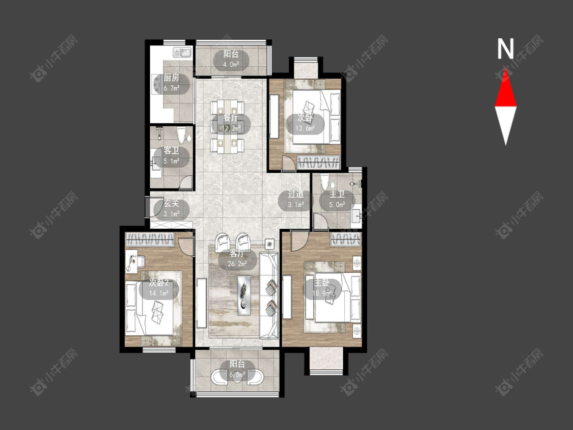 太湖明珠苑南苑房源户型图 常州太湖明珠苑南苑在售二手房源户型图_小牛看房