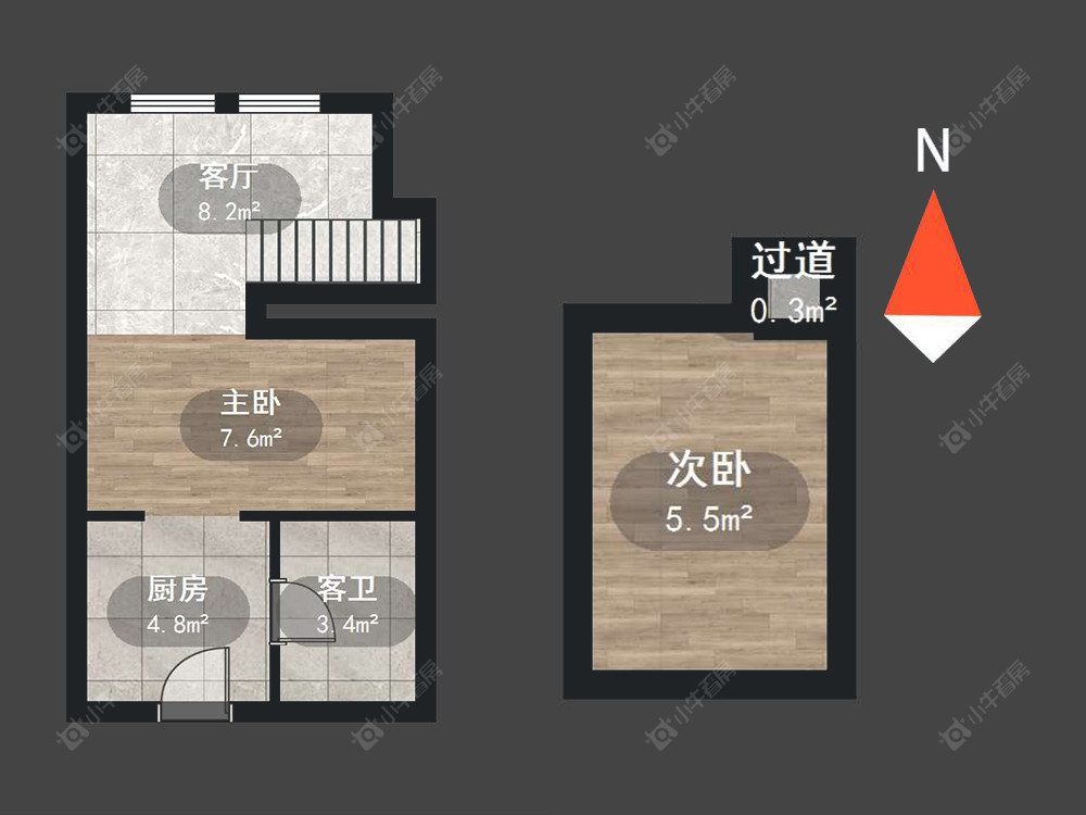 常州景荟凤凰公寓在售二手房房源户型图_小牛看房