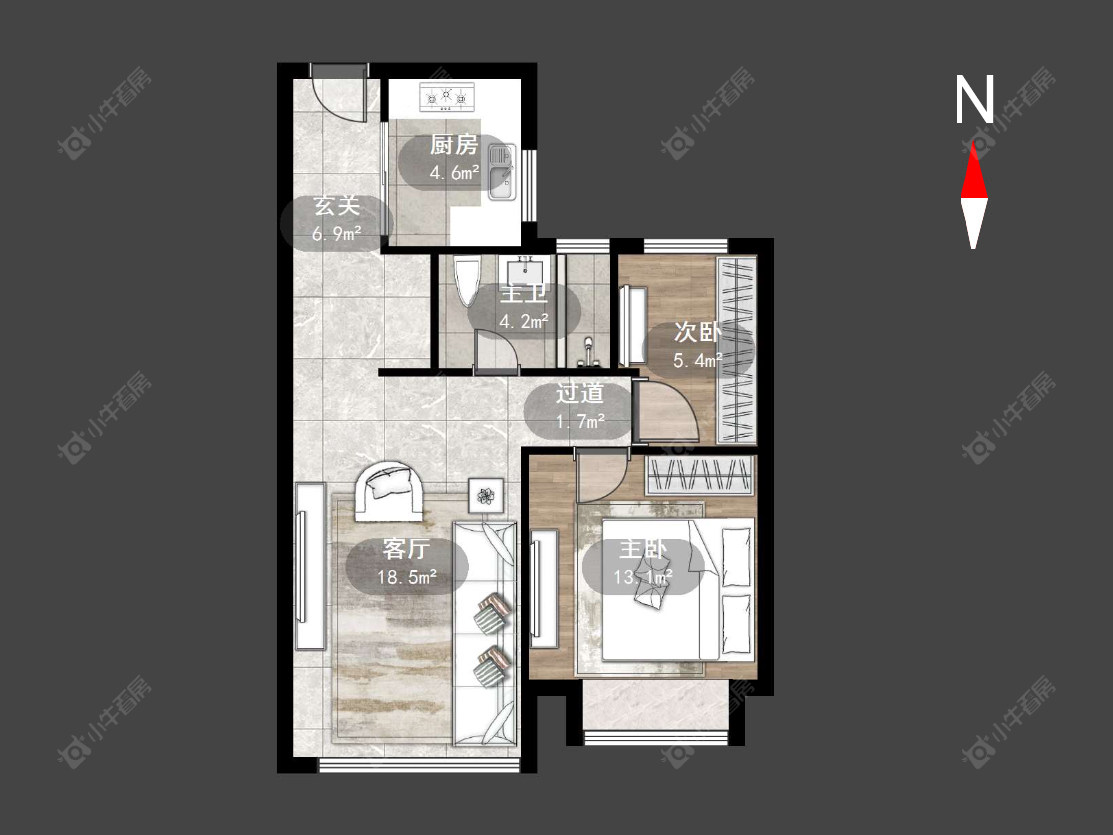常州兰蕙佳园在售二手房源户型图_小牛看房