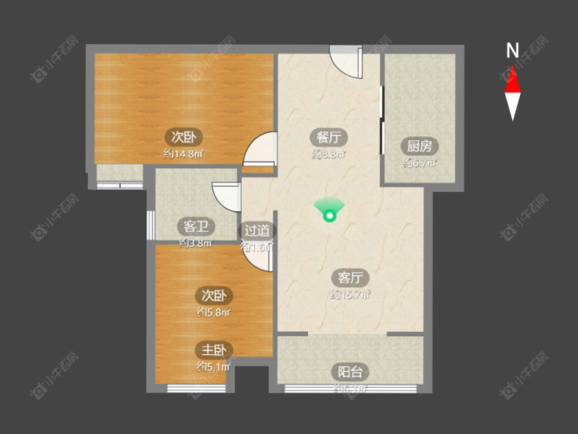 宝龙国际花园一期房源户型图 常州宝龙国际花园一期在售二手房源户型图_小牛看房