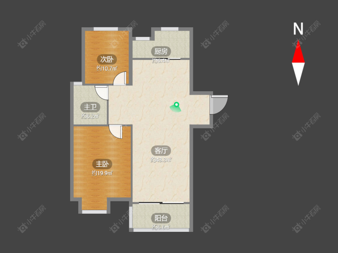 府翰苑西区房源户型图 常州府翰苑西区在售二手房源户型图_小牛看房