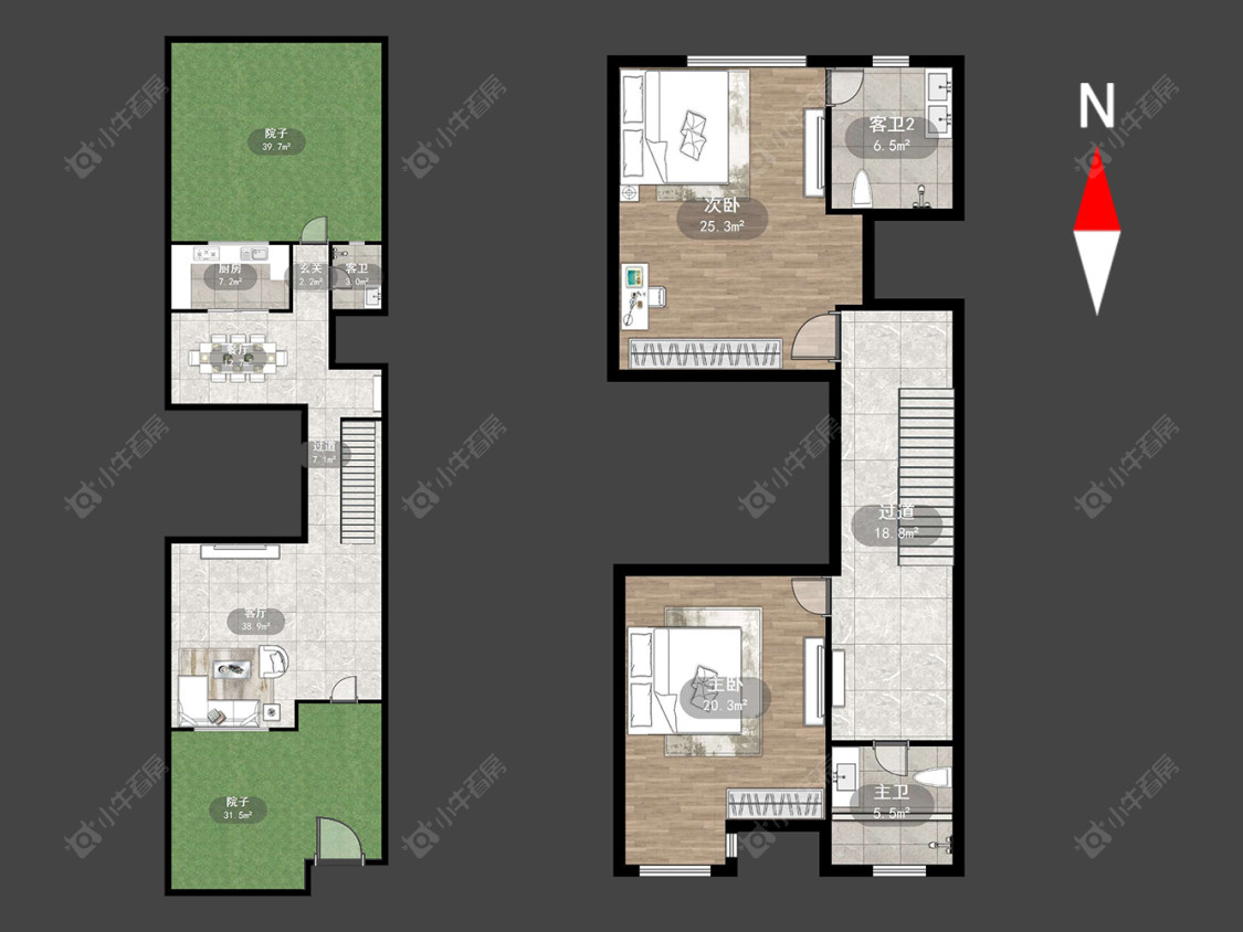 常州秀江南花园在售二手房源户型图_小牛看房