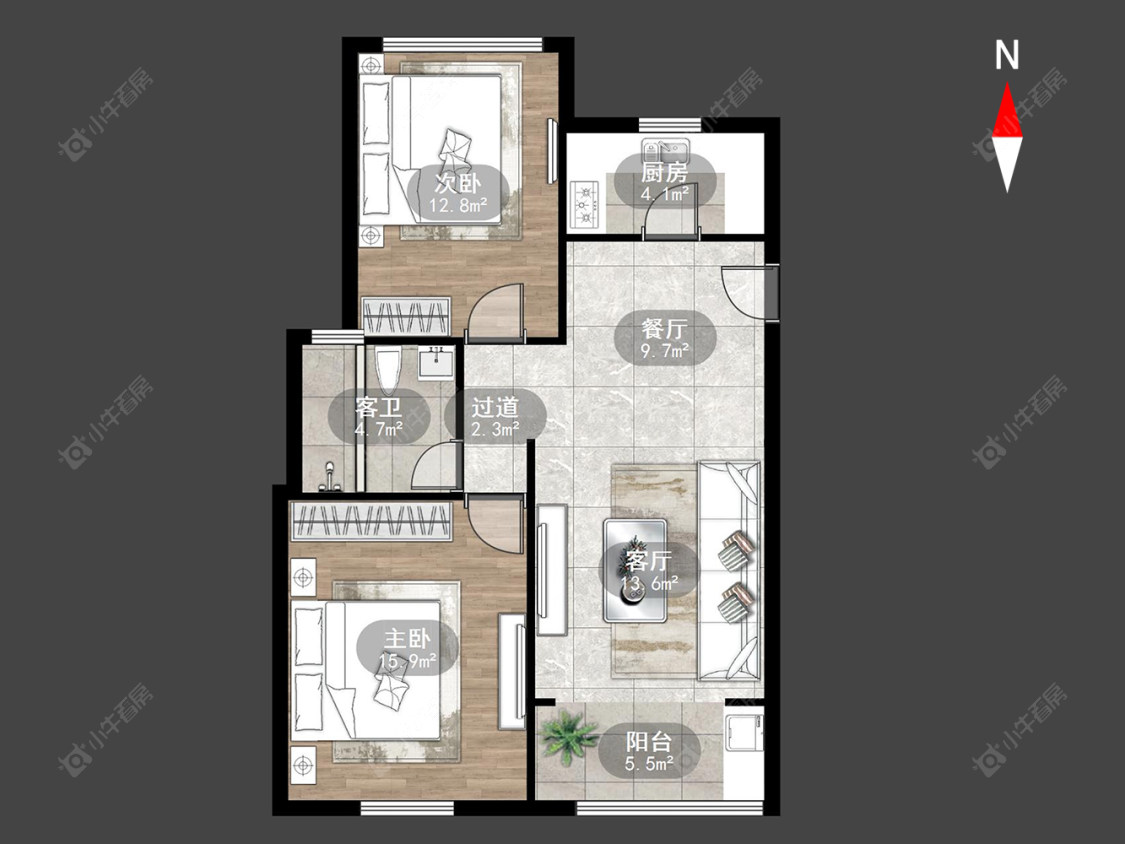 常州奥阳颐景苑在售二手房源_小牛看房