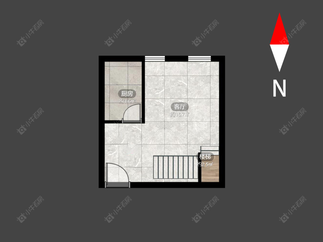 常州新天地花苑在售二手房源户型图_小牛看房