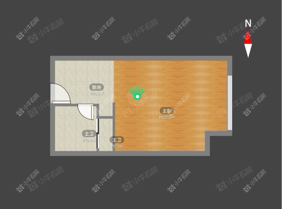 常州青阳城市广场壹号公寓在租房源_小牛看房