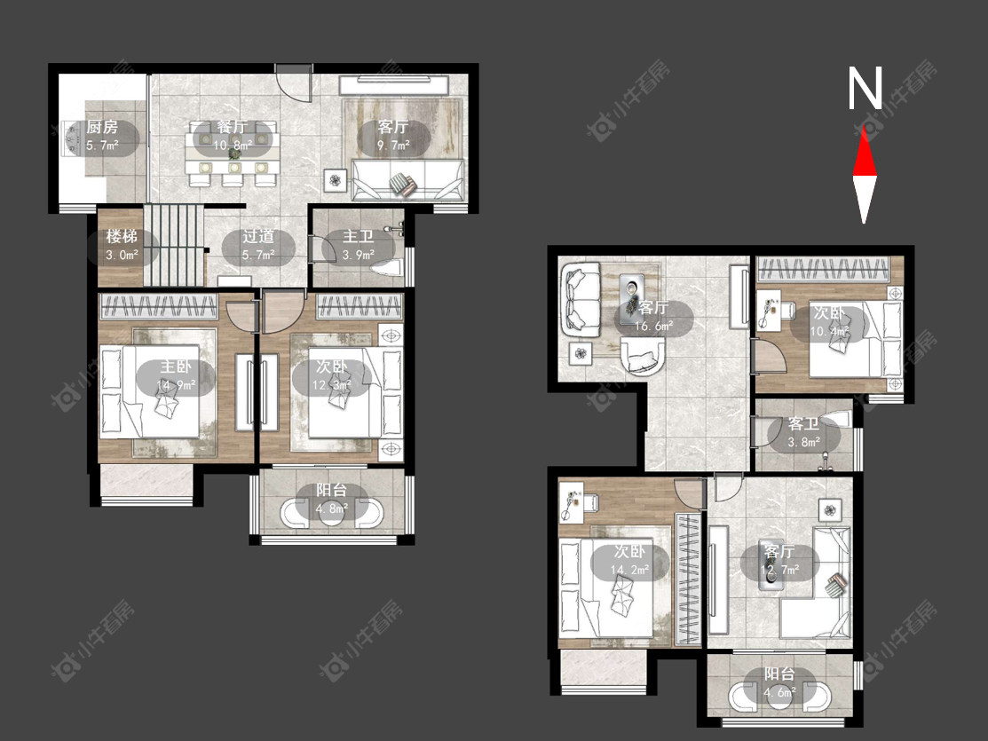 国泰名都房源户型图 常州国泰名都在售二手房源户型图_小牛看房