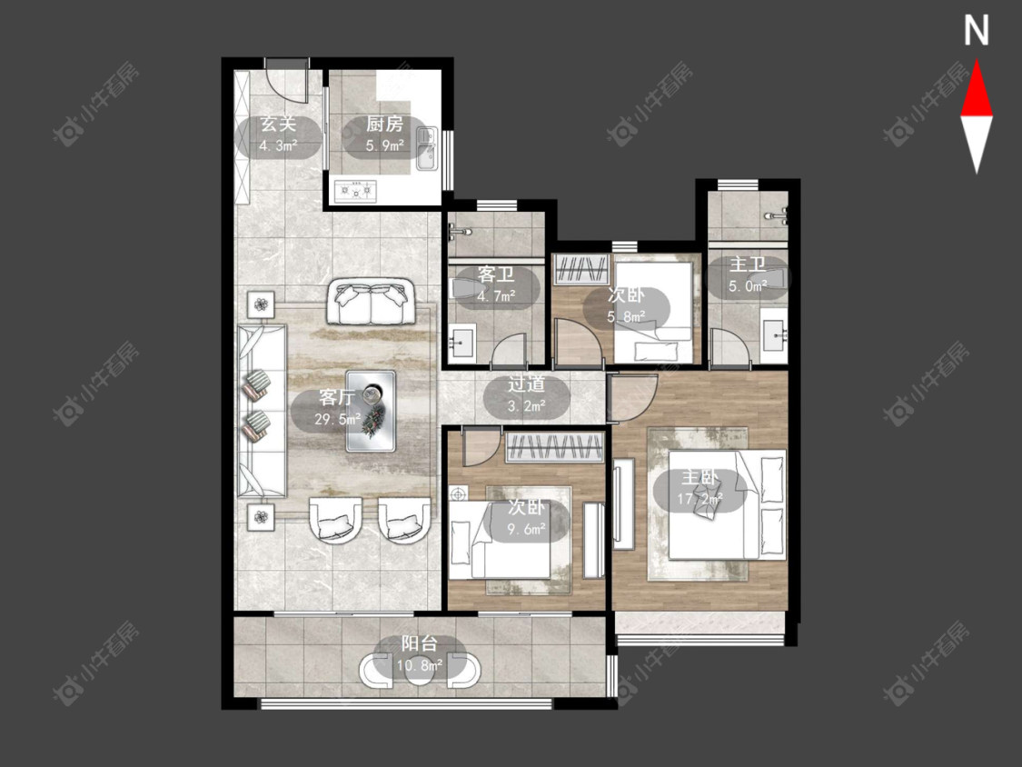 碧桂园名门1923房源户型图 常州碧桂园名门1923在售二手房源户型图_小牛看房