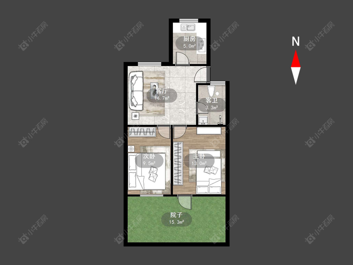 常州锦绣花园在售二手房源户型图_小牛看房