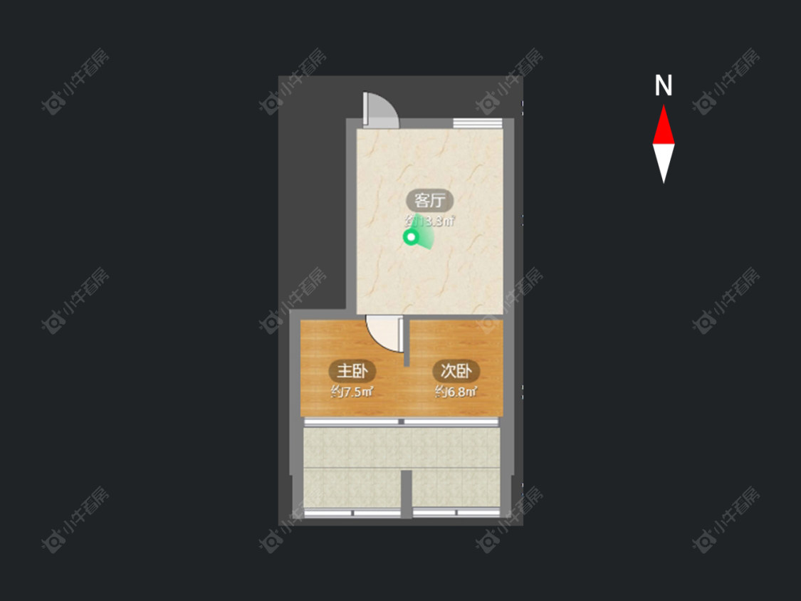 常州新丰街西楼在售二手房房源户型图_小牛看房