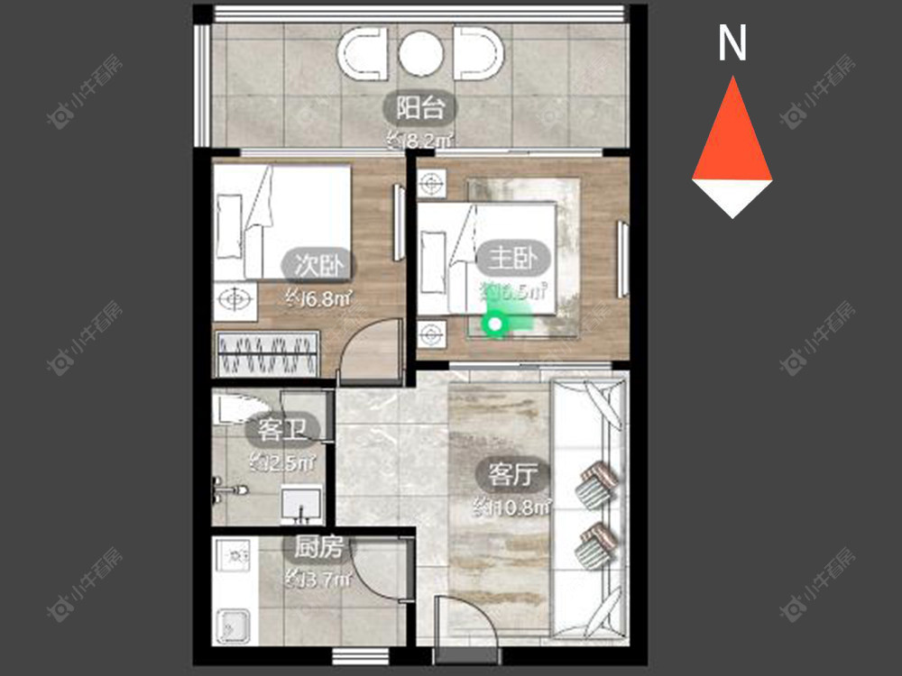常州万泽大厦在售二手房源户型图_小牛看房