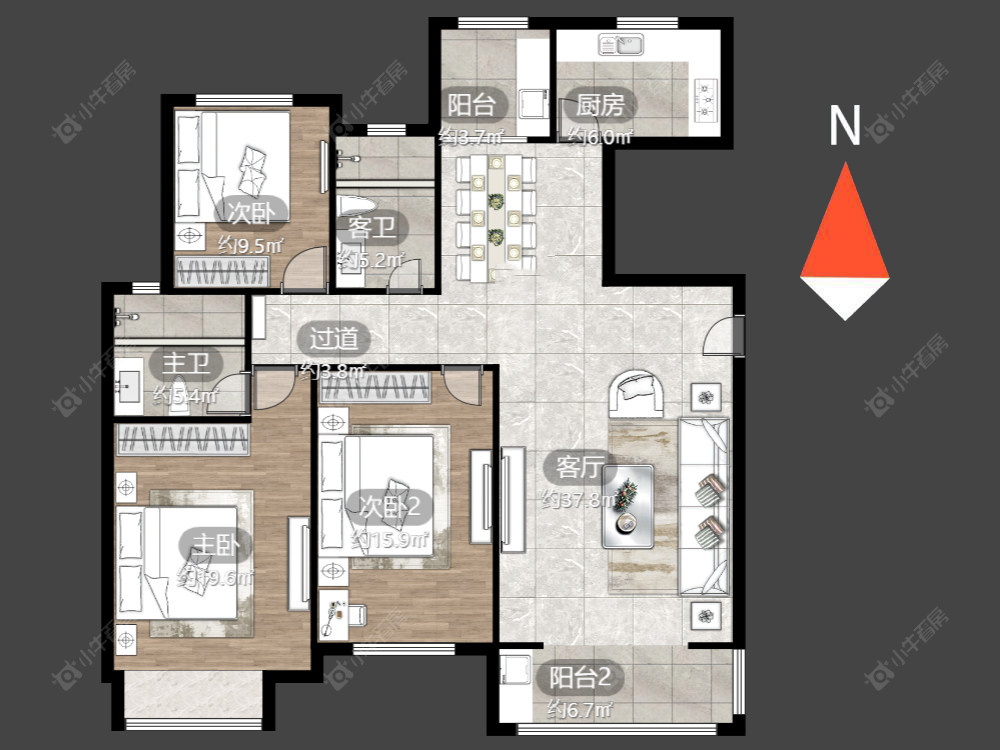 常州御城在售二手房源_小牛看房