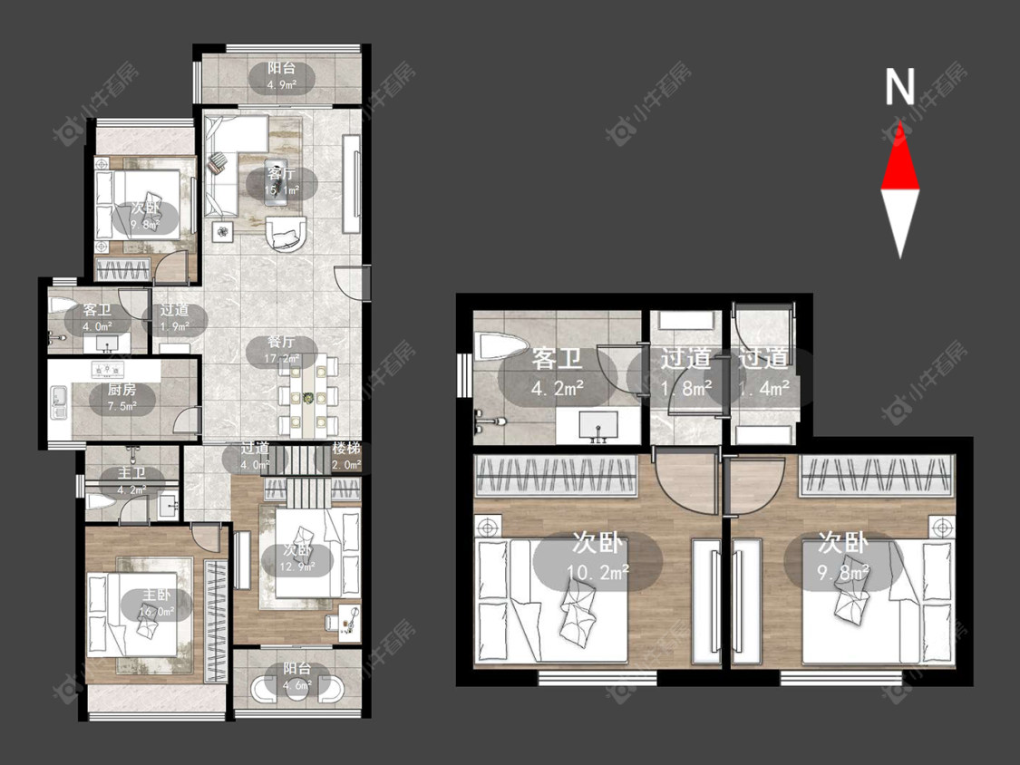 常州泰盈八千里在售二手房源户型图_小牛看房