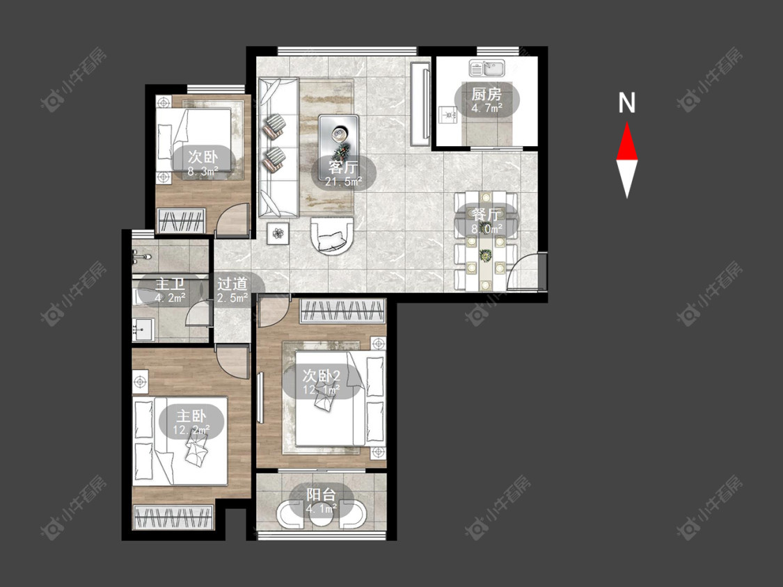 常州锦海星城一期在售二手房_小牛看房