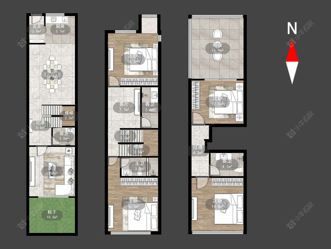常州大村在售二手房源户型图_小牛看房