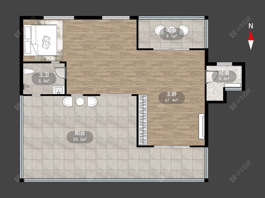 常州溪栖庄园在售二手房源户型图_小牛看房