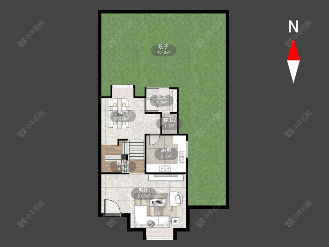 常州东渡海派青城在售二手房源户型图_小牛看房