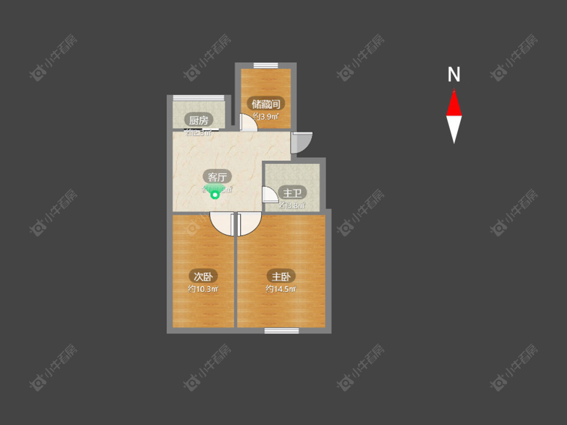 燕兴新村西区房源户型图 常州燕兴新村西区在售二手房源户型图_小牛看房