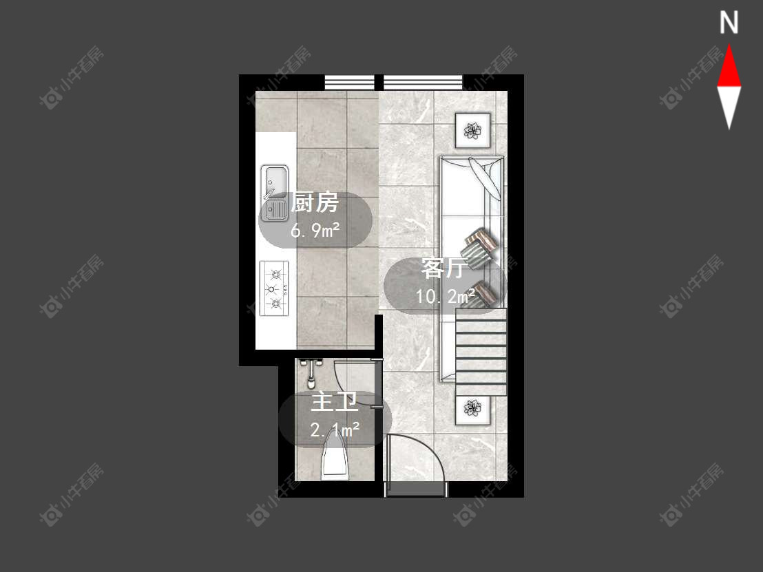 海伦小屋房源户型图 常州海伦小屋在售二手房源户型图_小牛看房