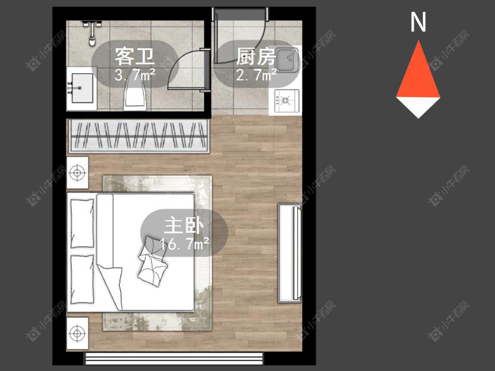 常州中奥珑郡在售二手房房源户型图_小牛看房