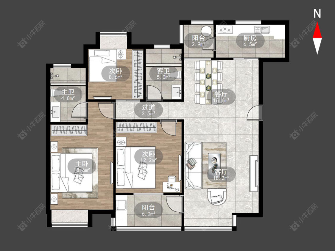 中天花园房源 常州中天花园在售二手房源_小牛看房