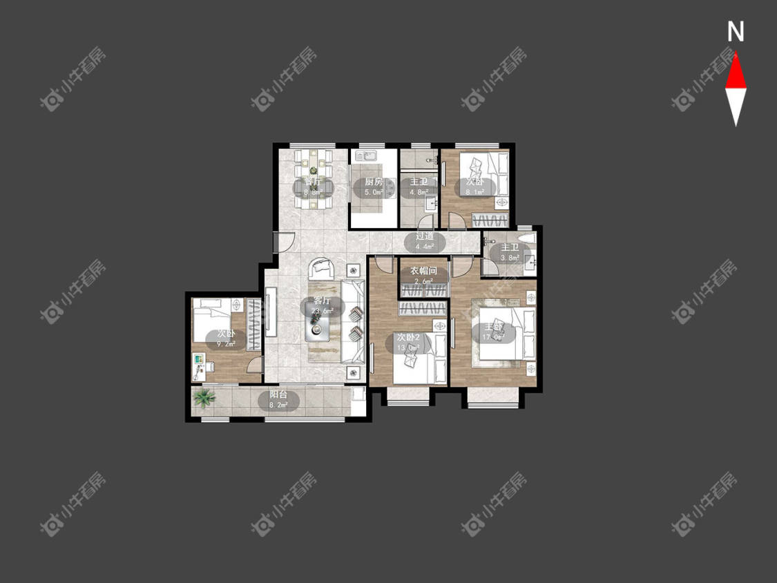 常州龙城金茂府西区在租房源_小牛看房