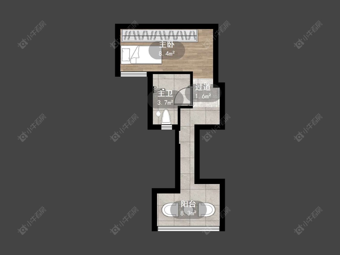 常州贤桥公寓在售二手房房源户型图_小牛看房
