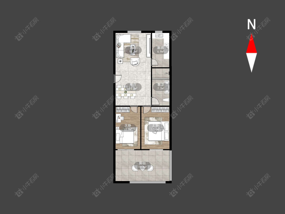 翠苑公寓房源户型图 常州翠苑公寓在售二手房源户型图_小牛看房