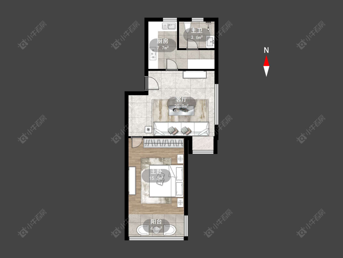 常州金江南苑在售二手房房源户型图_小牛看房