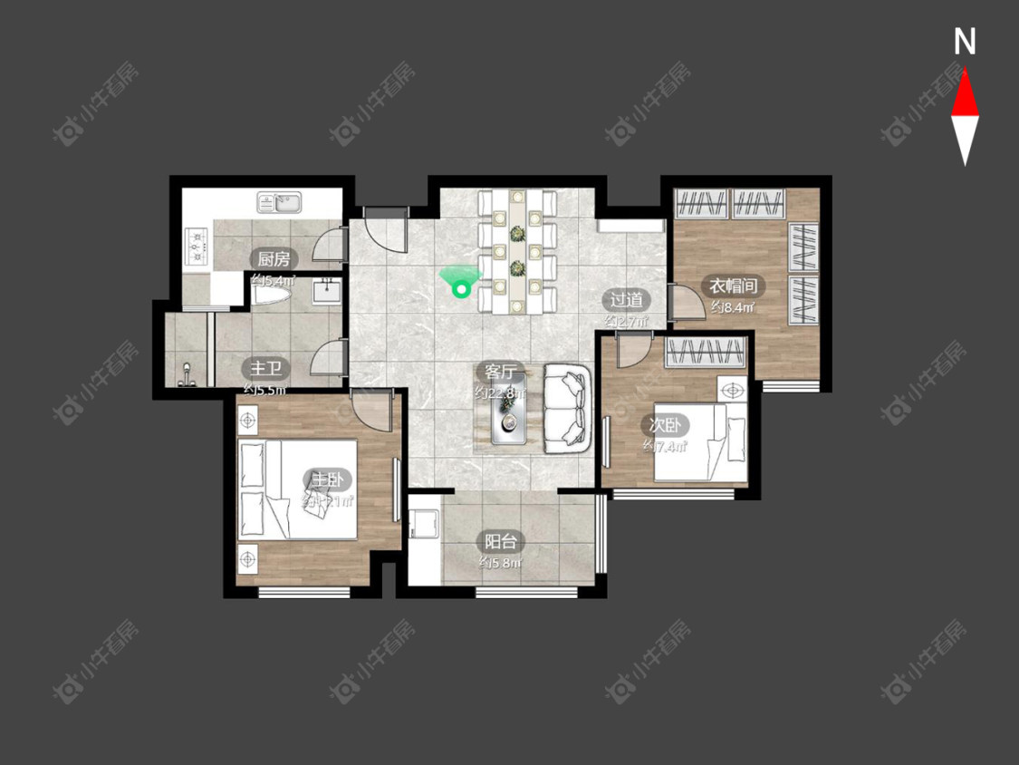 常州保利公园九里在售二手房源_小牛看房