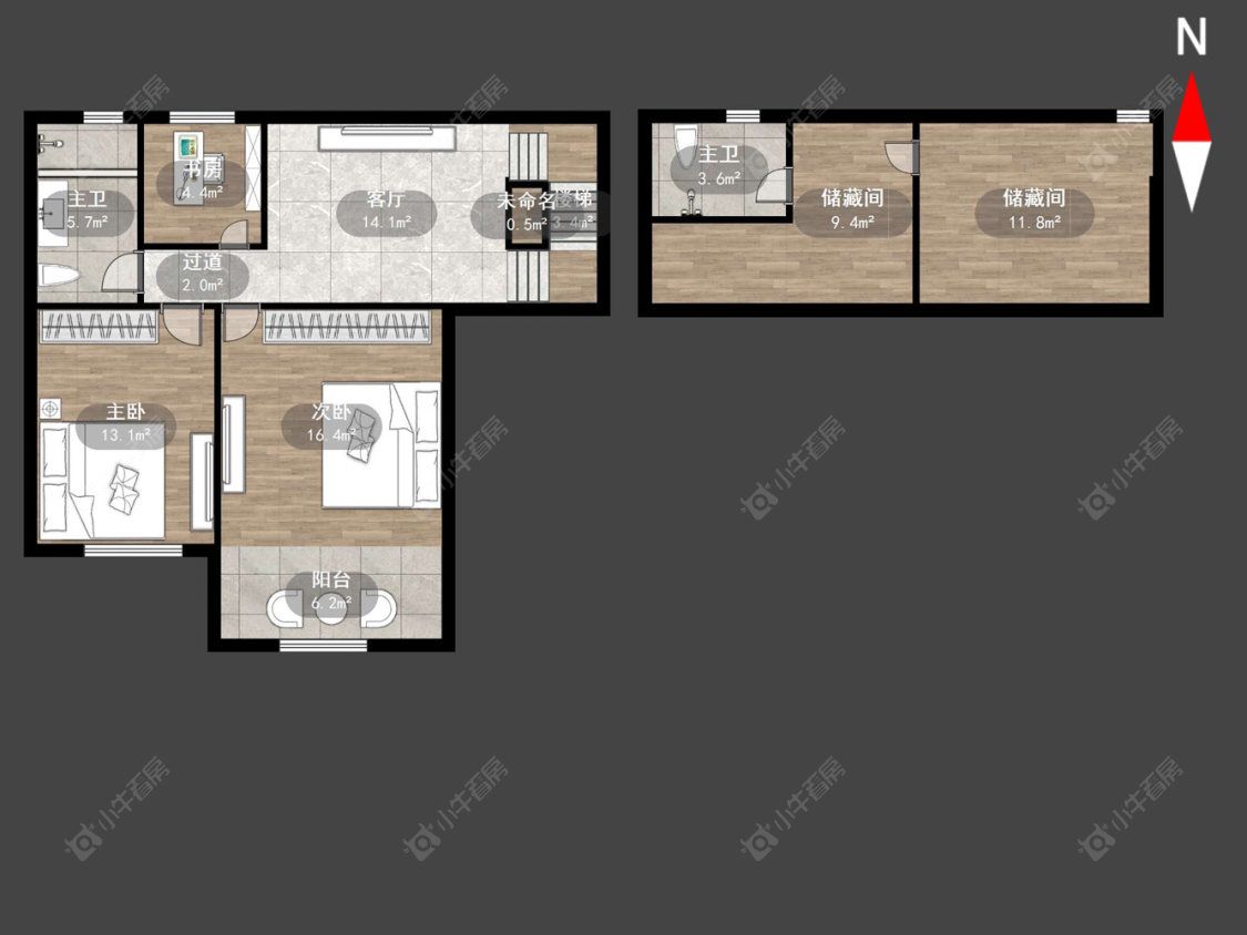 铭巷家园房源户型图 常州铭巷家园在售二手房源户型图_小牛看房