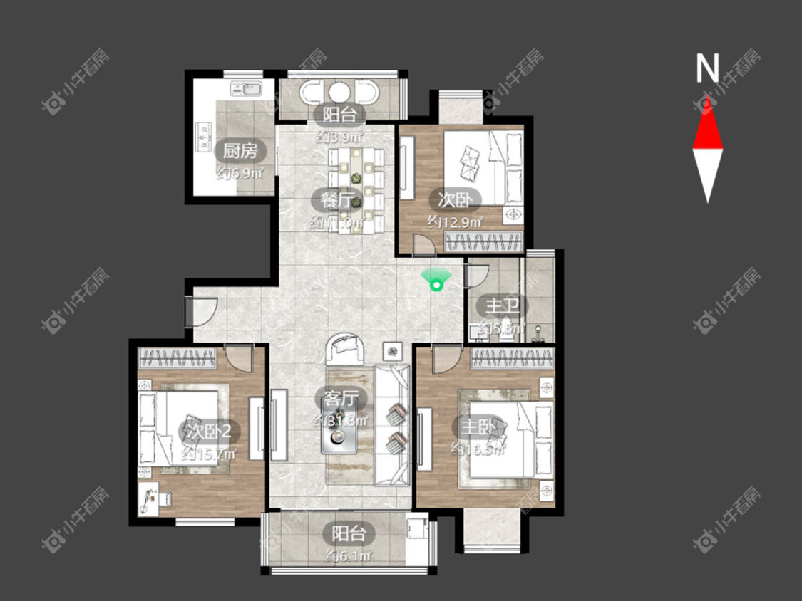 常州太湖明珠苑南苑在租房源_小牛看房