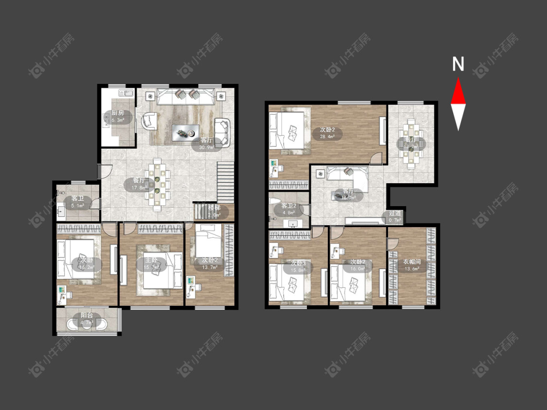 常州关河西路在售二手房源户型图_小牛看房
