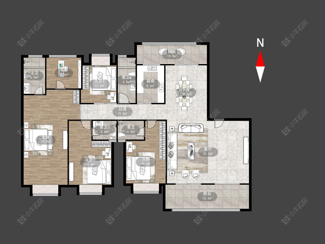 嘉禾尚郡房源户型图 常州嘉禾尚郡在售二手房源户型图_小牛看房