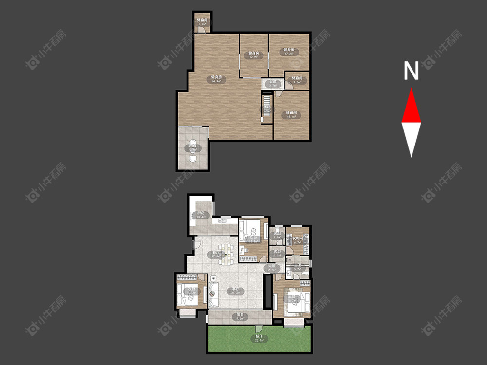 常州金新滟澜湖在售二手房源室内图_小牛看房