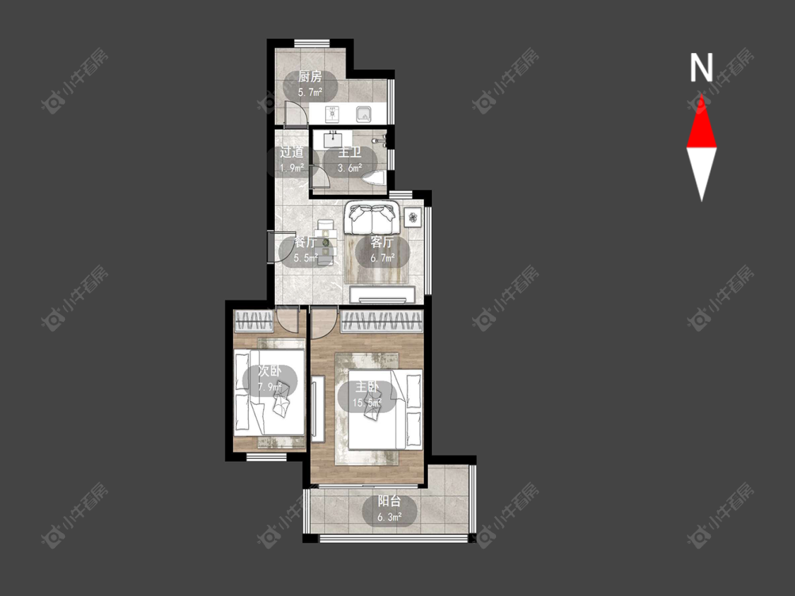 常州富都花苑南苑在售二手房_小牛看房