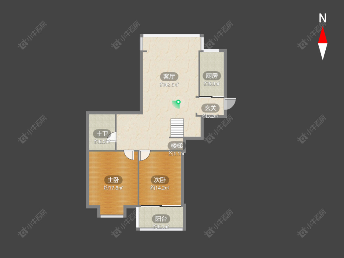 金禧园(钟楼)房源户型图 常州金禧园(钟楼)在售二手房源户型图_小牛看房