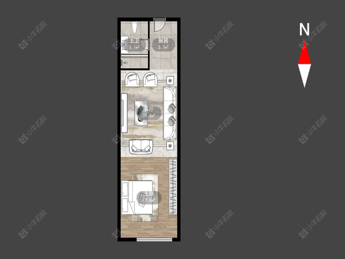 常州府翰苑西区在售二手房源户型图_小牛看房