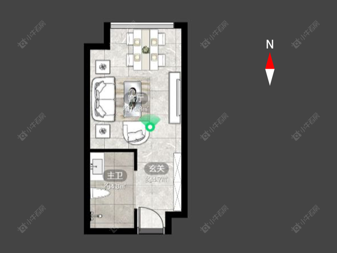 常州金科保利北郡花园在售二手房源户型图_小牛看房