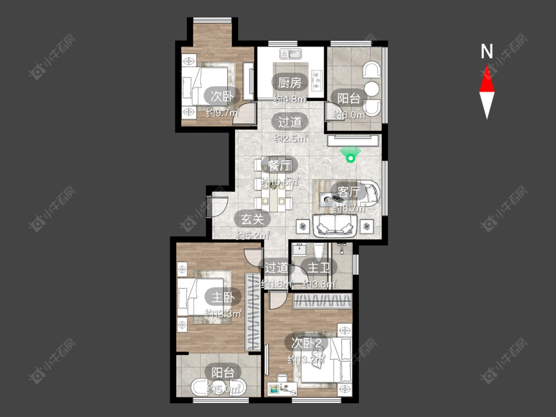 常州九洲花园一期在售二手房_小牛看房