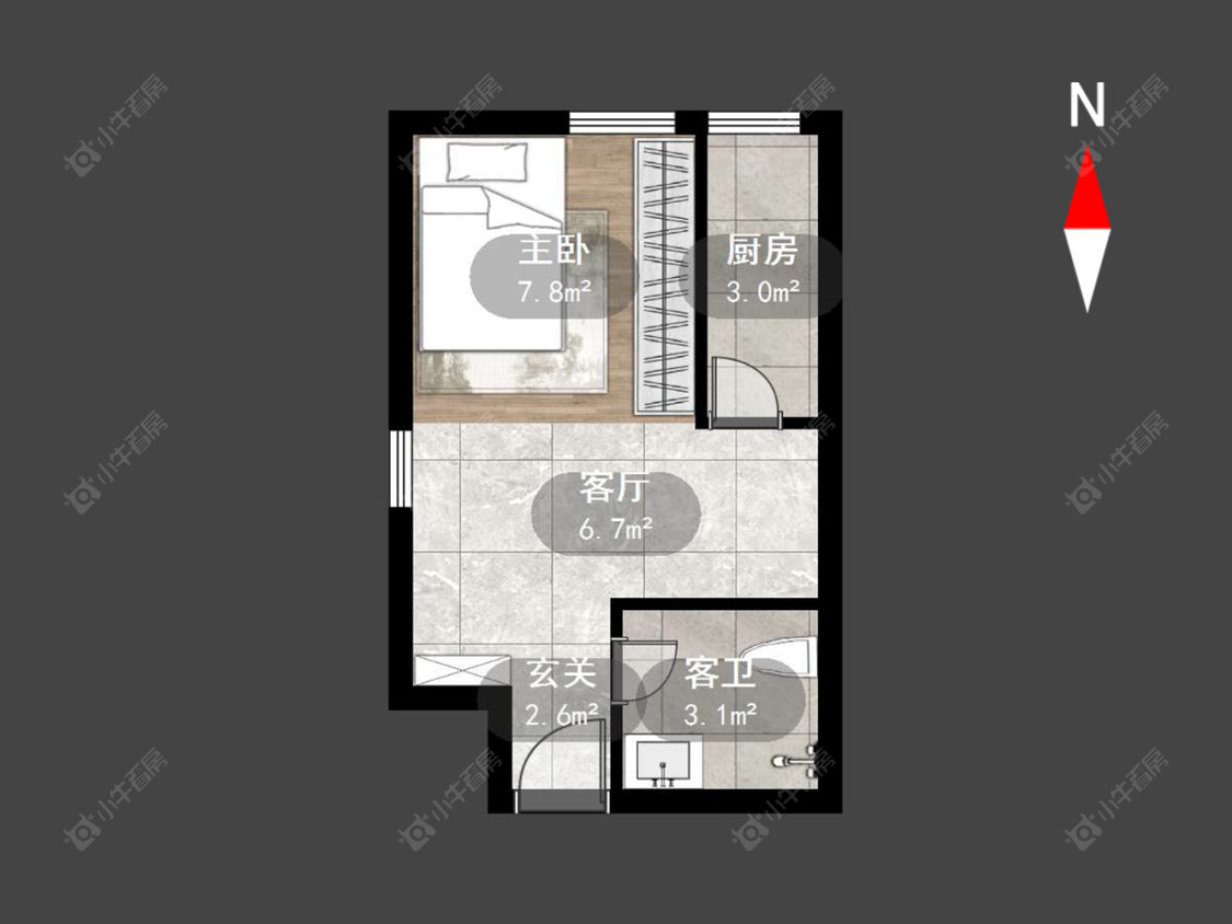 常州御水华庭二期在售二手房源户型图_小牛看房