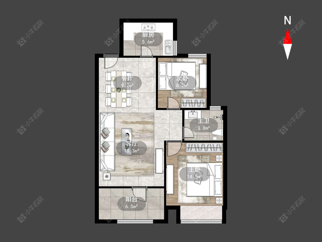 常州青建鼎都在售二手房房源户型图_小牛看房