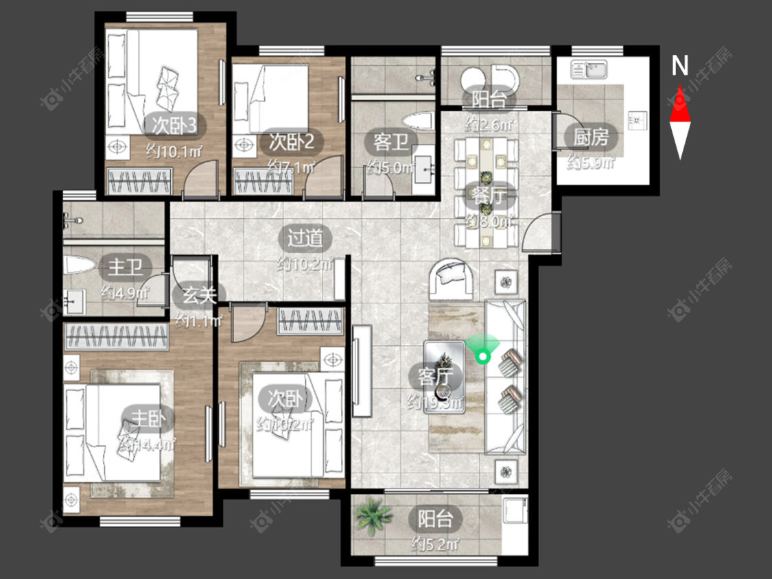 常州聚怡花园北区在售二手房_小牛看房
